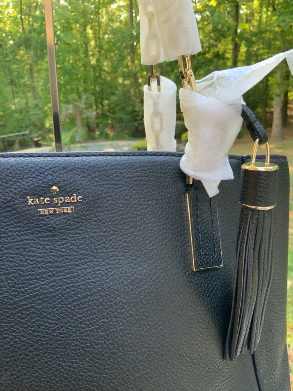 Kate Spade Kingston Drive Vivian Large Pebbled Leather Tote, Gold Hardware NWT - Picture 4 of 15